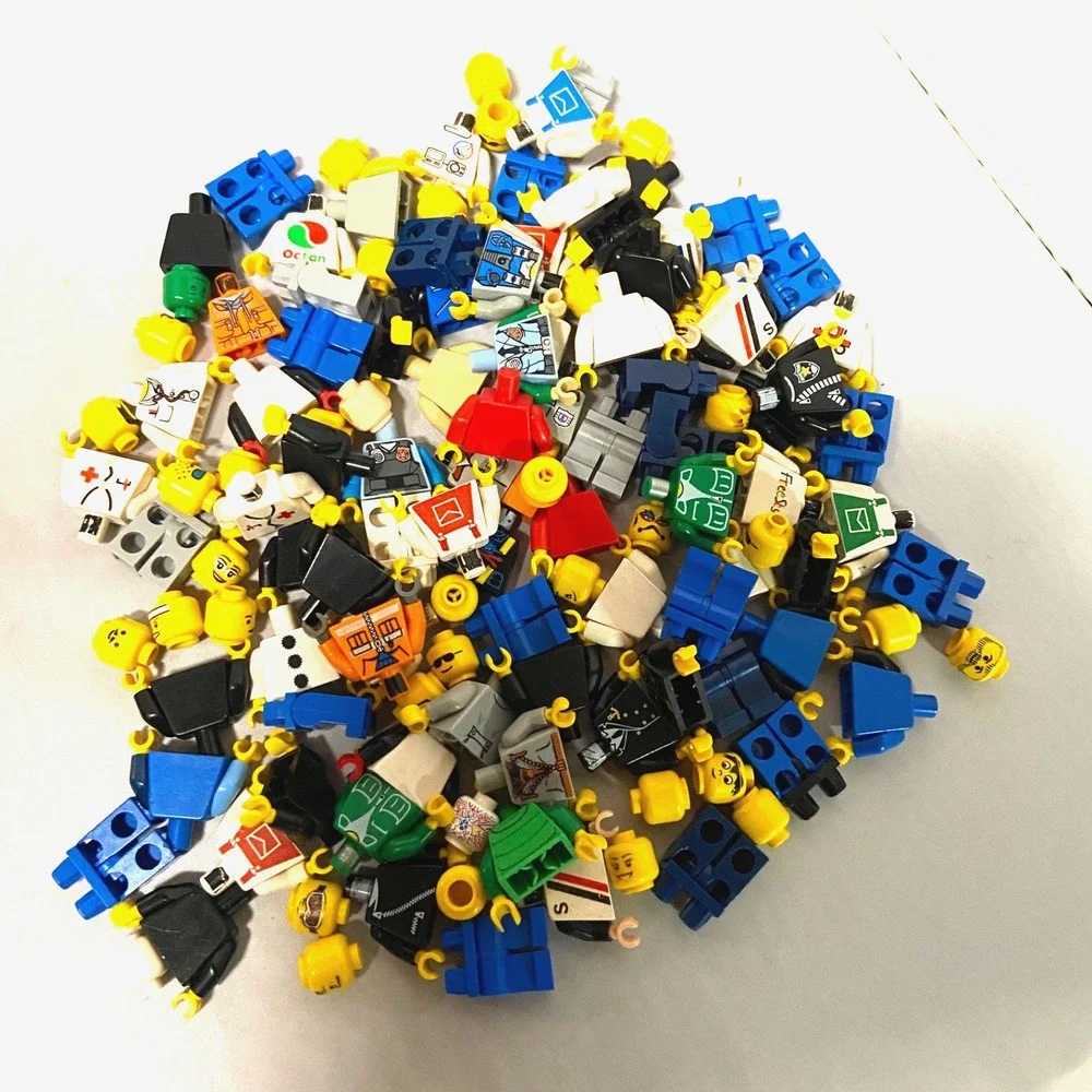 City LEGO Minifigure Pieces Various Accessories Vintage Town Airport Police